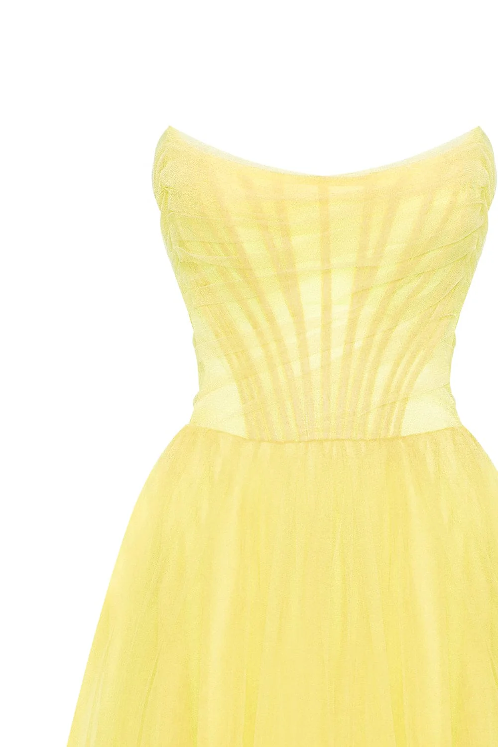 Bright Yellow tulle dress - Image 8