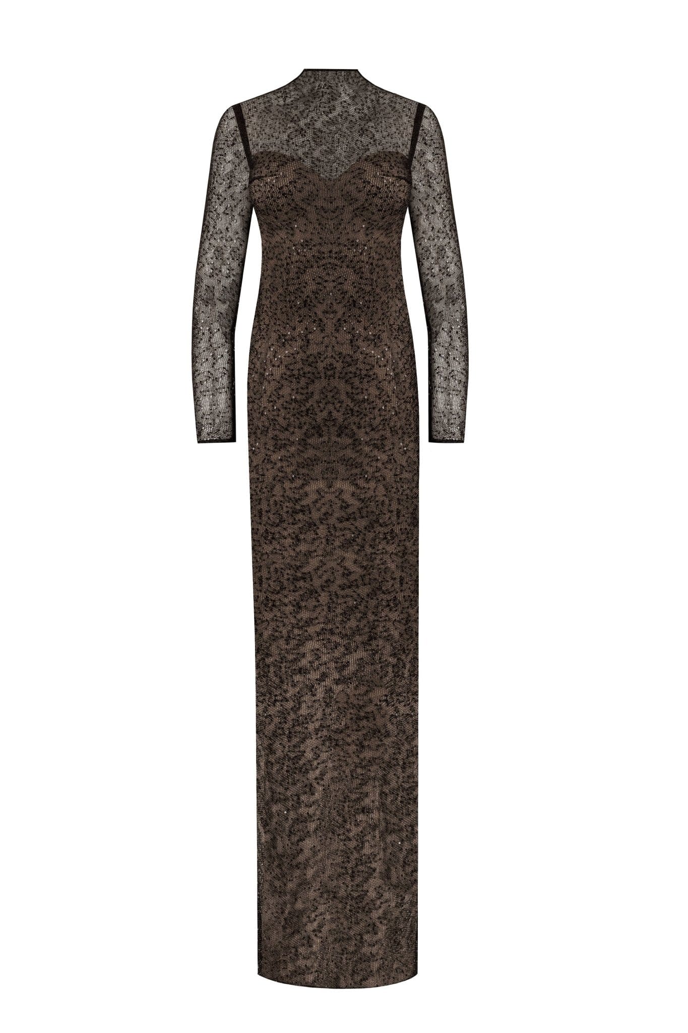 Crystal-embellished striking maxi dress - Image 2