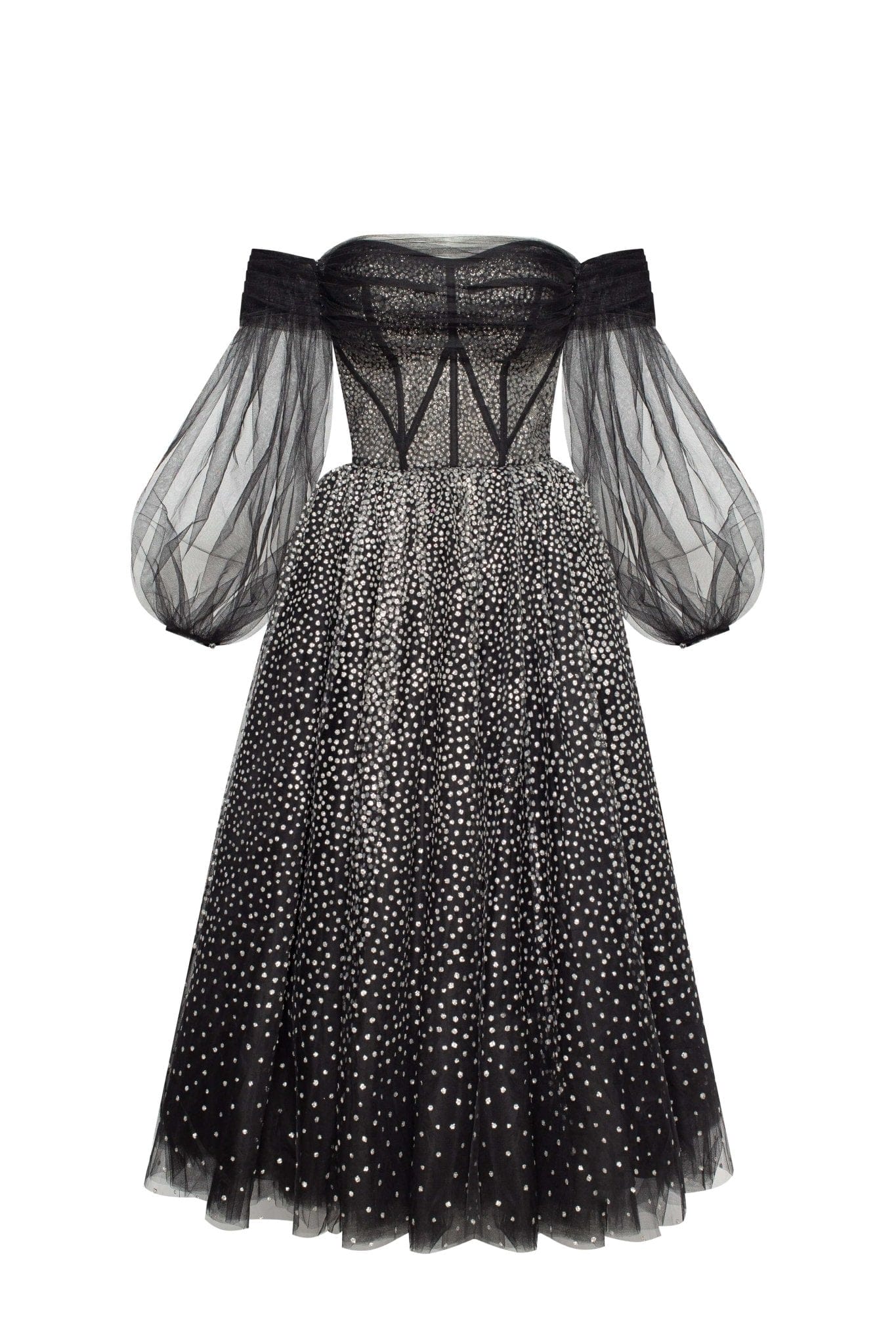 Sparkly midi dress - Image 2