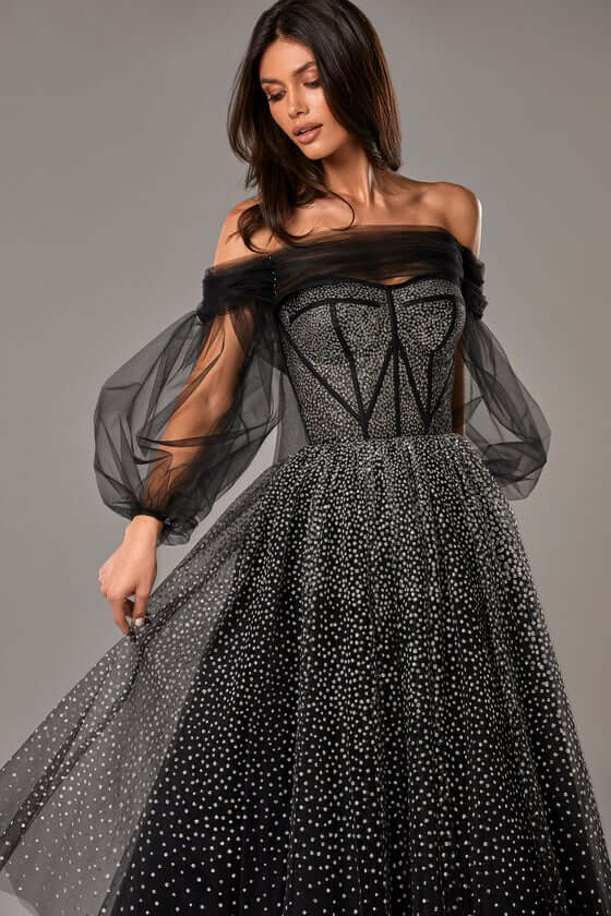 Sparkly midi dress - Image 5