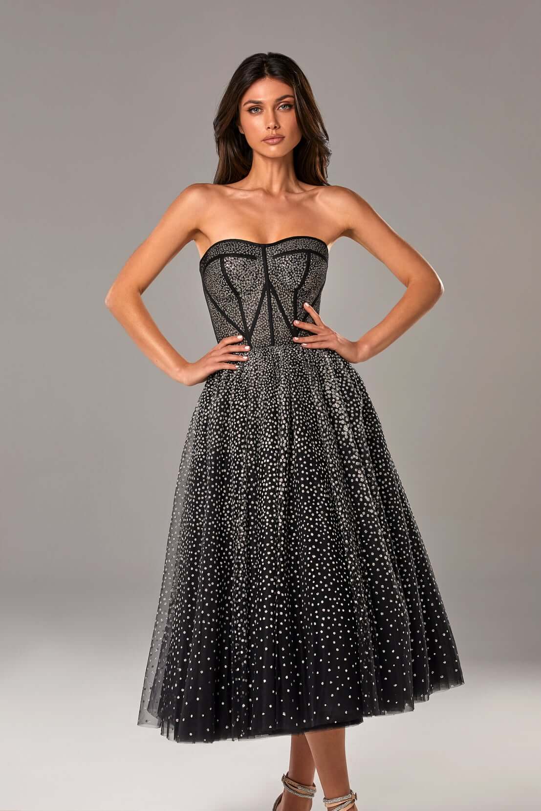 Sparkly midi dress - Image 8