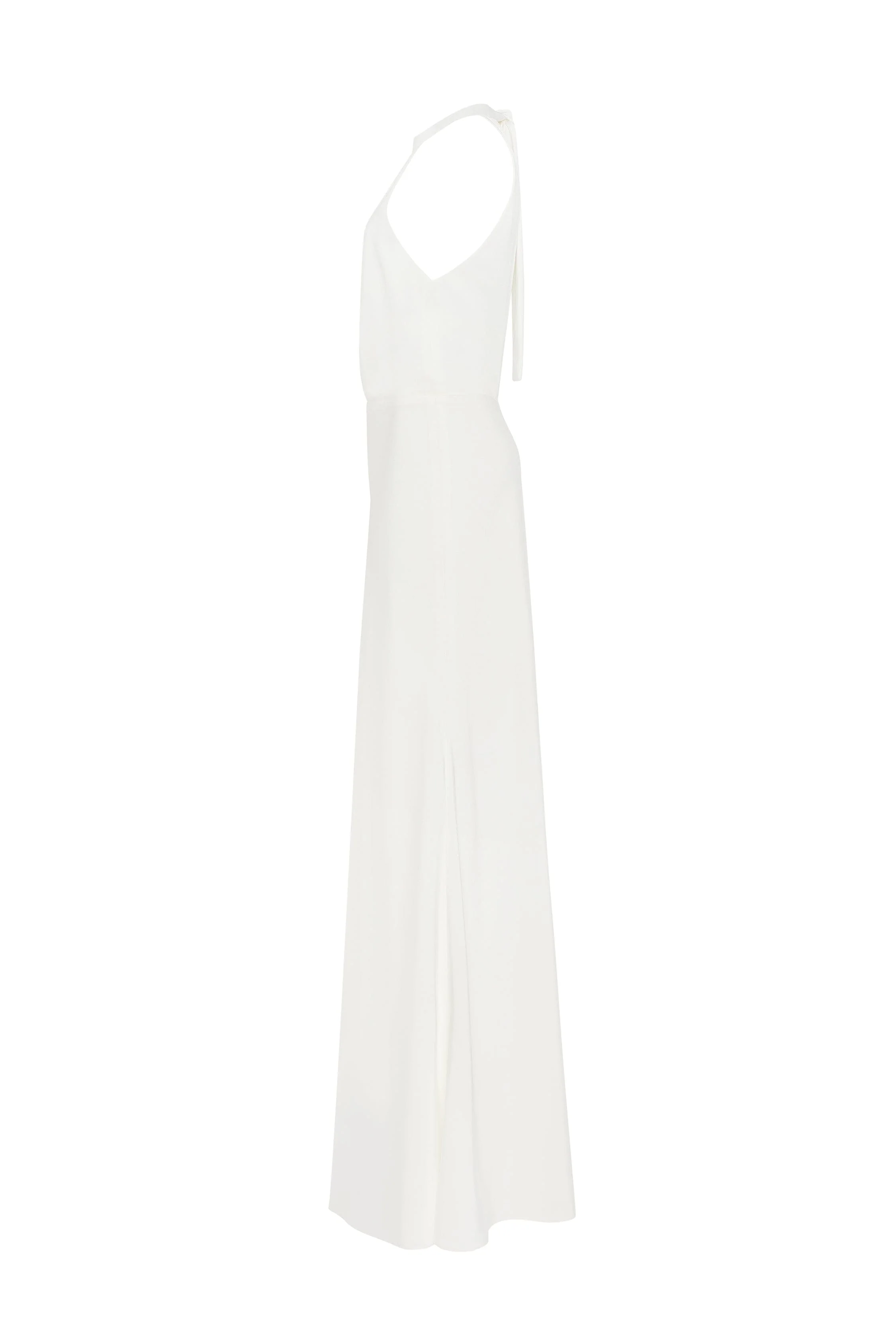 Lovely white halterneck satin maxi dress, Xo Xo - Image 7