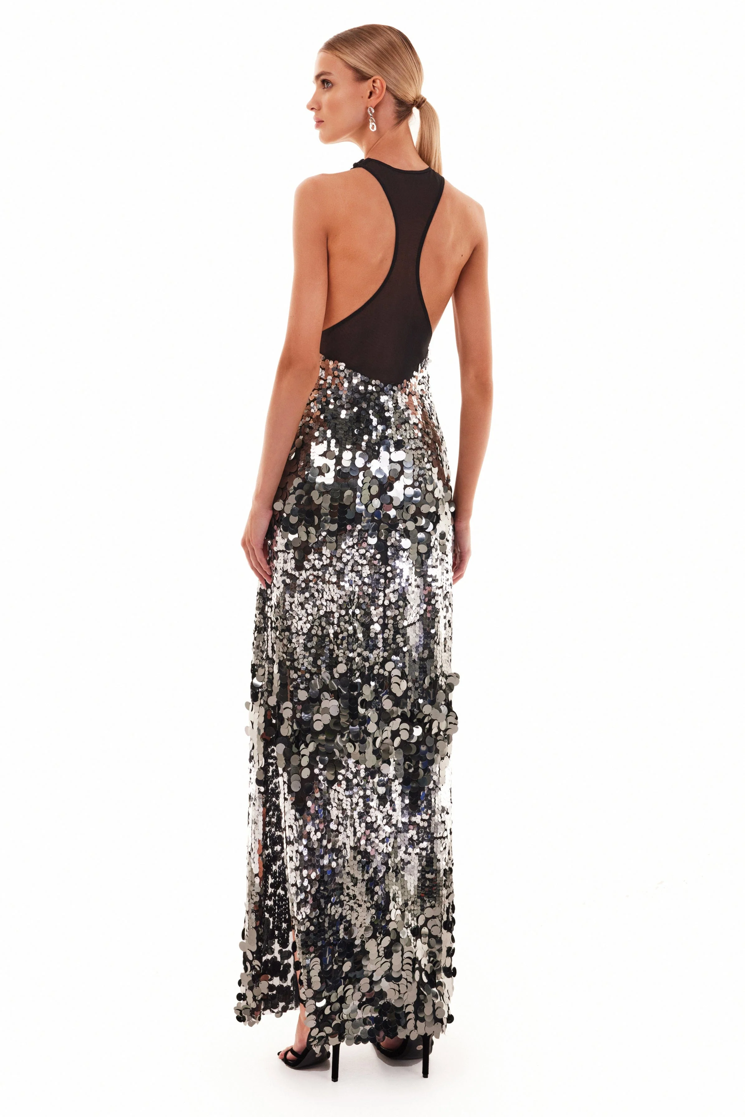 Lumière maxi dress covered in sequins - Image 3