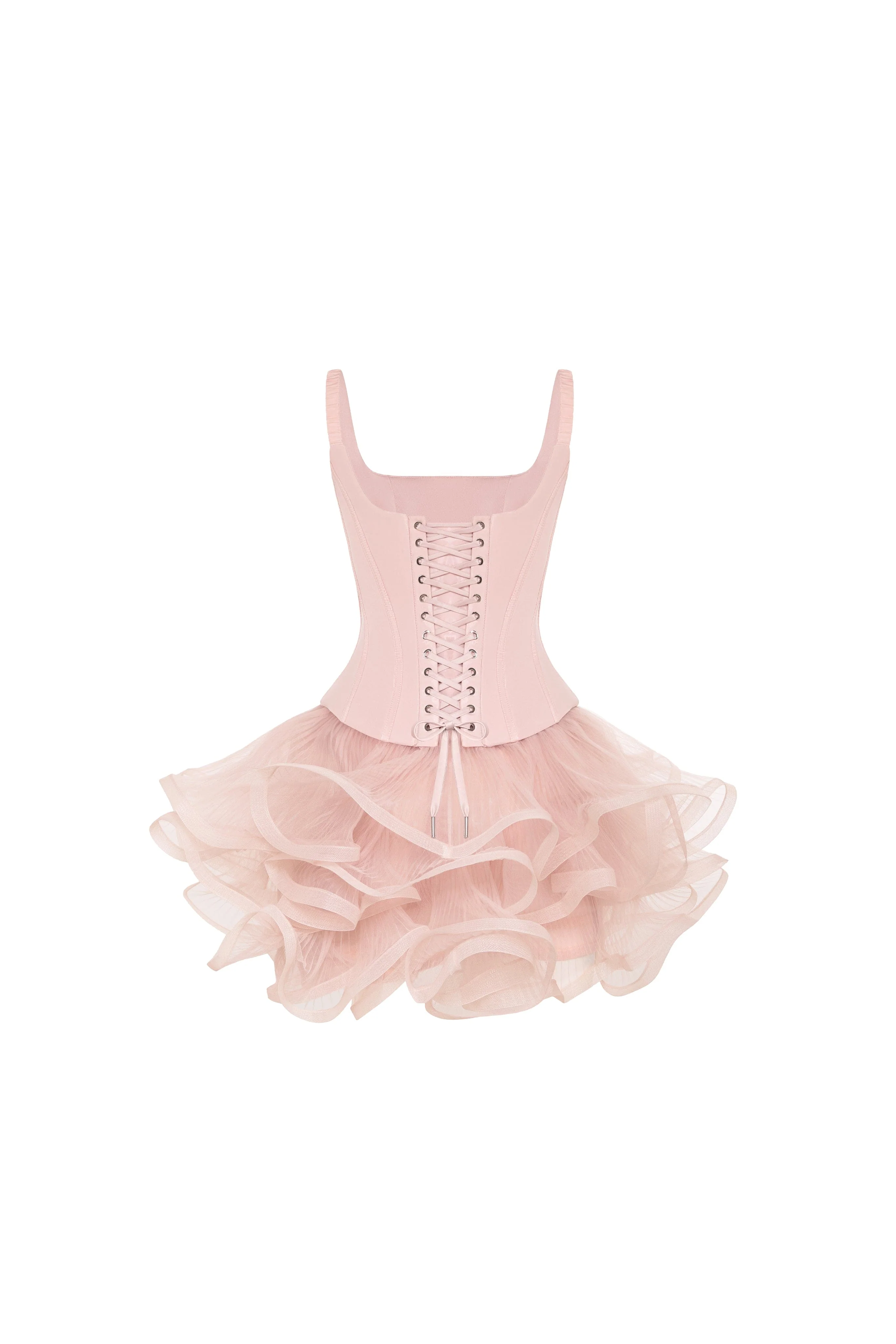 Sculpting pink low-waist corset - Image 4